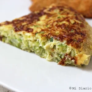 Tortilla de vegetales con ensalada + bebida